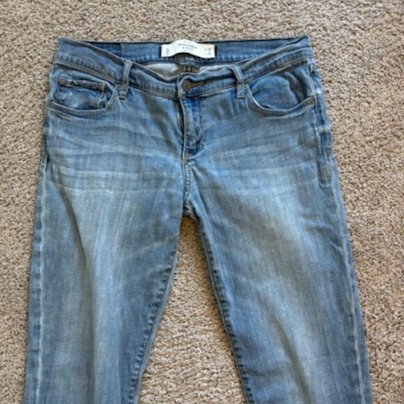 Abercrombie & Fitch low-rise Brett Jeans Perfect Stretch size 6L - Picture 2 of 6